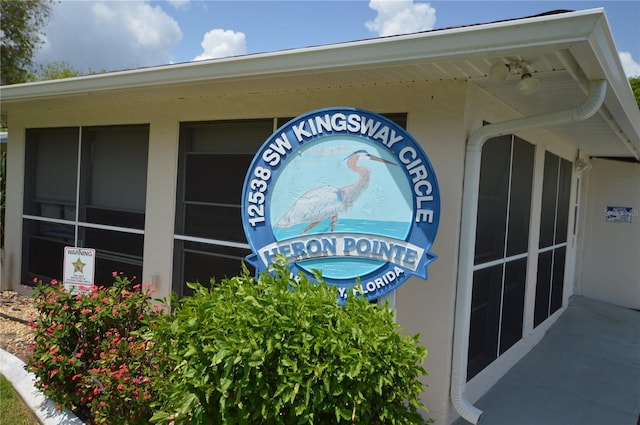 12538 SW Kingsway Cir Unit 1602, Lake Suzy, FL 34269 - view of community sign