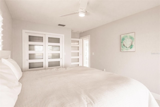 261 Venezia Ct, Punta Gorda, FL 33950 - bedroom with ceiling fan