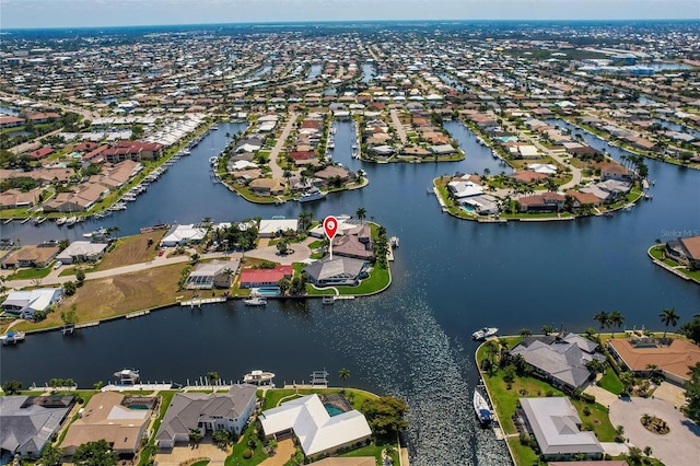 261 Venezia Ct, Punta Gorda, FL 33950 - aerial overview of property's location featuring nearby suburban area and a large body of water