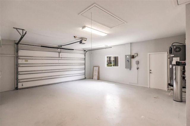 261 Venezia Ct, Punta Gorda, FL 33950 - garage featuring electric panel and a garage door opener