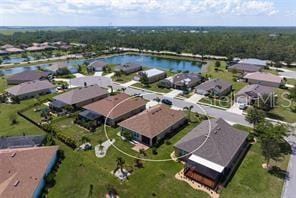 25008 Lalique Pl, Punta Gorda, FL 33950 - aerial overview of property's location with a nearby body of water and nearby suburban area