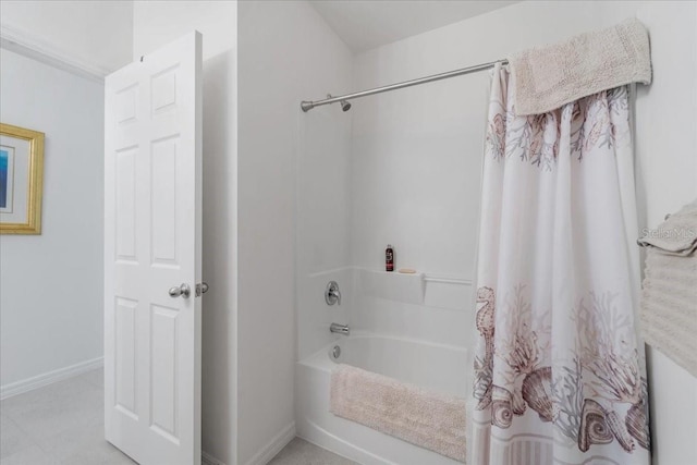 7652 Mikasa Dr, Punta Gorda, FL 33950 - full bath with shower / bath combo and baseboards