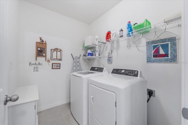 7652 Mikasa Dr, Punta Gorda, FL 33950 - washroom with washer and dryer and baseboards