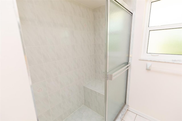 3506 Saint Florent Ct, Punta Gorda, FL 33950 - full bathroom with a stall shower and tile patterned flooring