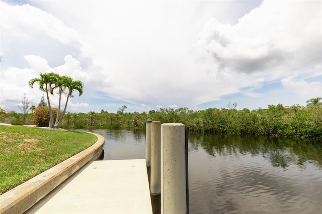 3506 Saint Florent Ct, Punta Gorda, FL 33950 - dock area with a water view