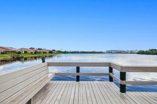 2001 Bal Harbor Blvd Unit 2306, Punta Gorda, FL 33950 - dock area with a deck with water view