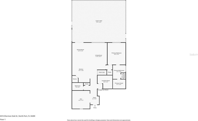 2515 Sherman Oak Dr, North Port, FL 34289 - home floor plan