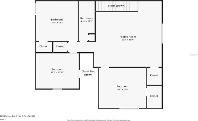2515 Sherman Oak Dr, North Port, FL 34289 - home floor plan