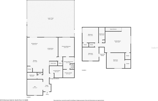 2515 Sherman Oak Dr, North Port, FL 34289 - floor plan / room layout