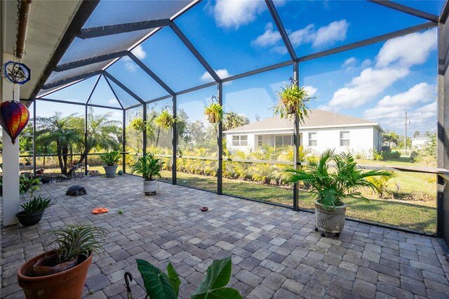 13204 Kakapo Ave, Port Charlotte, FL 33981 - view of patio / terrace with glass enclosure