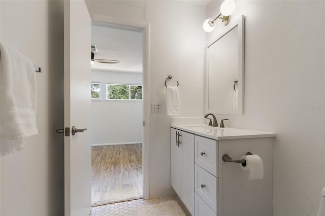 4346 Rayfield Dr Unit 4346, Sarasota, FL 34243 - bathroom featuring vanity, toilet, and tile patterned flooring