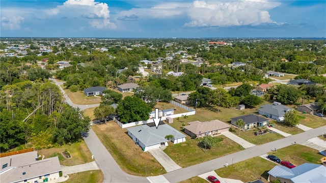 891 Bayard St, Port Charlotte, FL 33948 - aerial perspective of suburban area