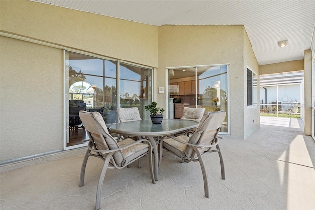 7334 N Tulip Tree, Punta Gorda, FL 33955 - view of patio with outdoor dining area