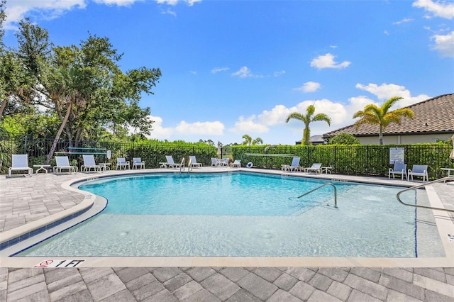 19821 Montenero Way, Venice, FL 34293 - community pool with a patio area