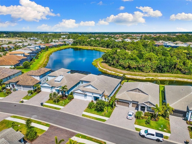 19821 Montenero Way, Venice, FL 34293 - aerial perspective of suburban area featuring a large body of water