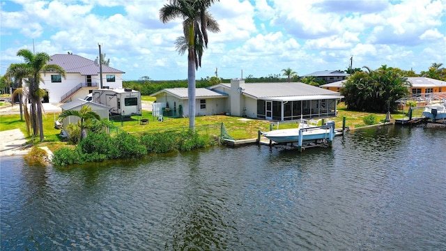 24239 Yacht Club Blvd, Punta Gorda, FL 33955 - dock with a water view