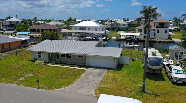 24239 Yacht Club Blvd, Punta Gorda, FL 33955 - aerial perspective of suburban area with a nearby body of water