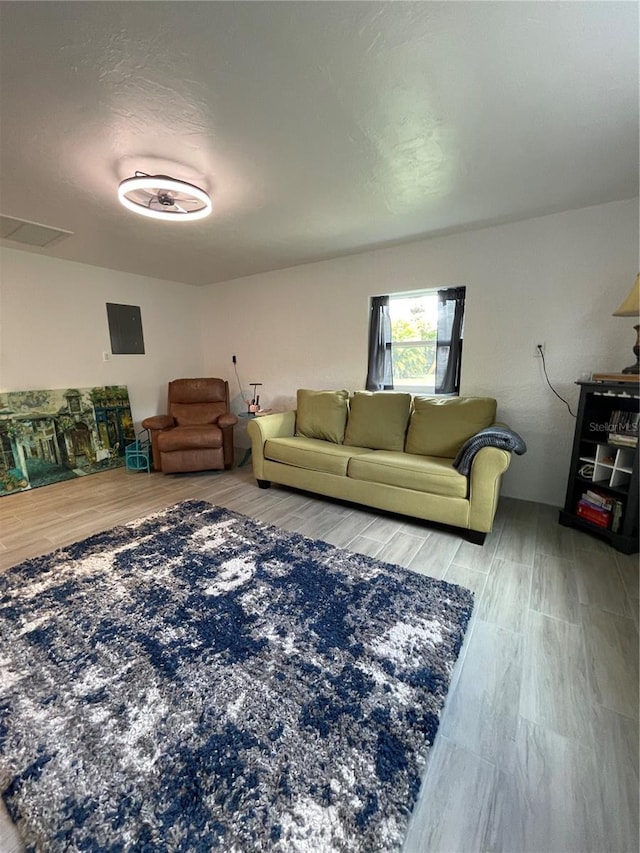 5727 Beechwood St, Punta Gorda, FL 33982 - living room featuring wood finished floors