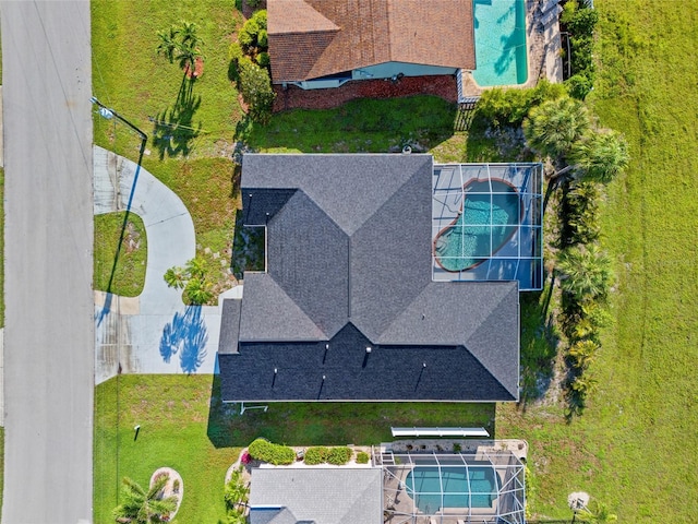 411 Scarlet Sage, Punta Gorda, FL 33955 - aerial view of a pool