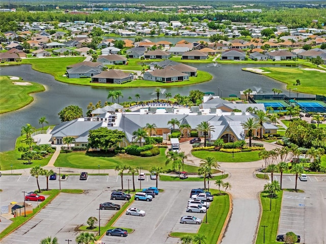 1812 Birmingham Blvd, Punta Gorda, FL 33980 - aerial perspective of suburban area with a nearby body of water and a golf course