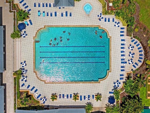 1812 Birmingham Blvd, Punta Gorda, FL 33980 - drone / aerial view of a pool