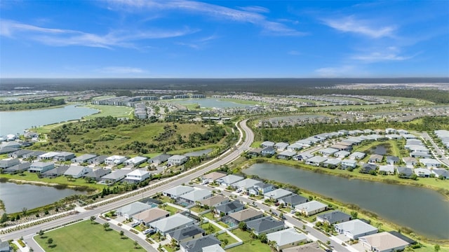 16176 Lotus Way, Punta Gorda, FL 33982 - aerial overview of property's location with a nearby body of water and nearby suburban area
