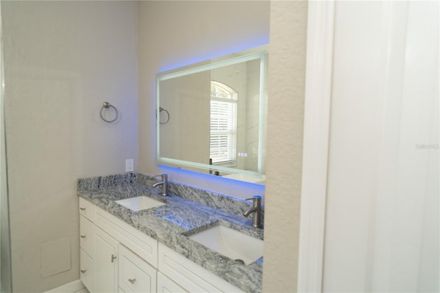 6794 Loffreda Ave, North Port, FL 34291 - bathroom with double vanity