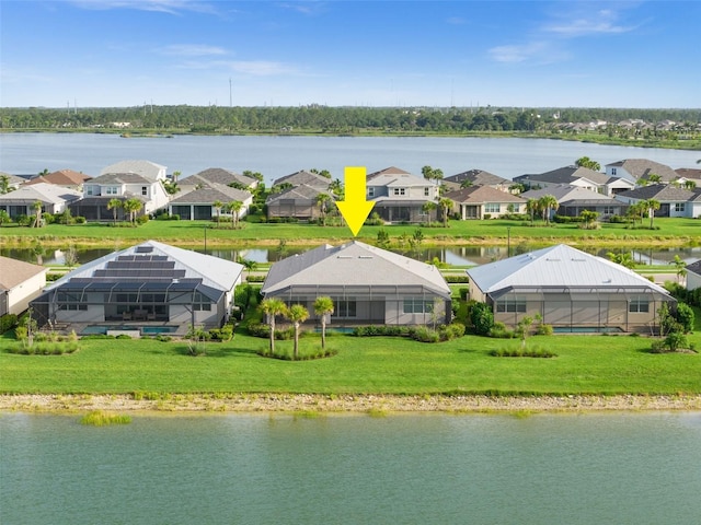 42346 Waterfront Way, Punta Gorda, FL 33982 - aerial perspective of suburban area with a nearby body of water