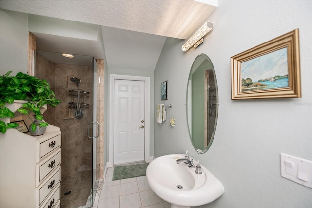 17400 White Water Ct, Punta Gorda, FL 33982 - full bath featuring a shower stall and tile patterned flooring