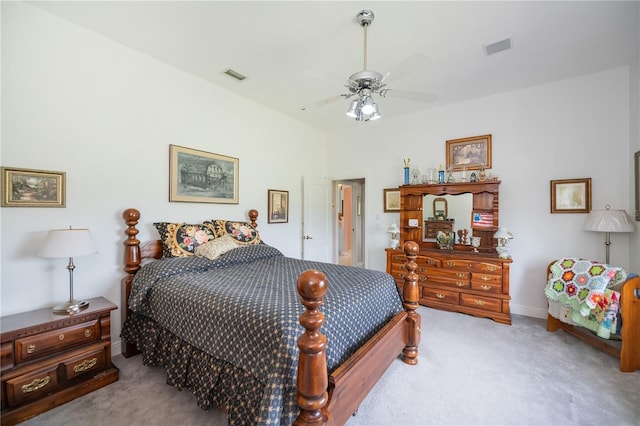 17400 White Water Ct, Punta Gorda, FL 33982 - carpeted bedroom featuring baseboards and ceiling fan