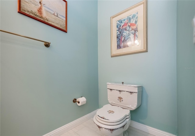 17400 White Water Ct, Punta Gorda, FL 33982 - bathroom featuring baseboards and tile patterned floors