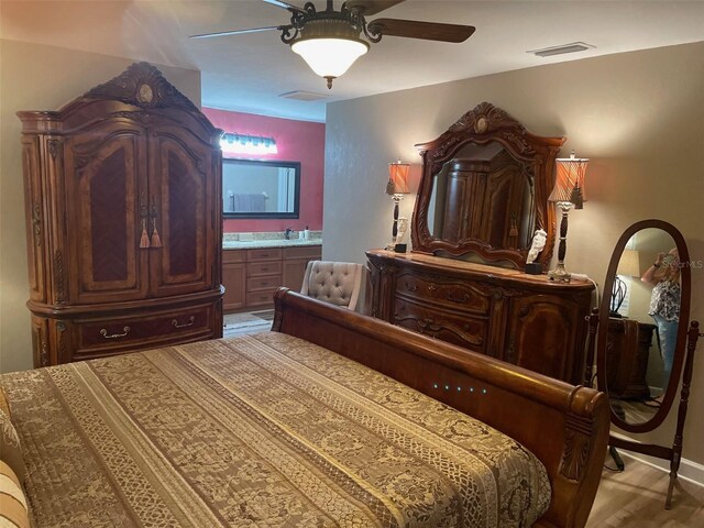 26129 Madras Ct, Punta Gorda, FL 33983 - bedroom with a ceiling fan