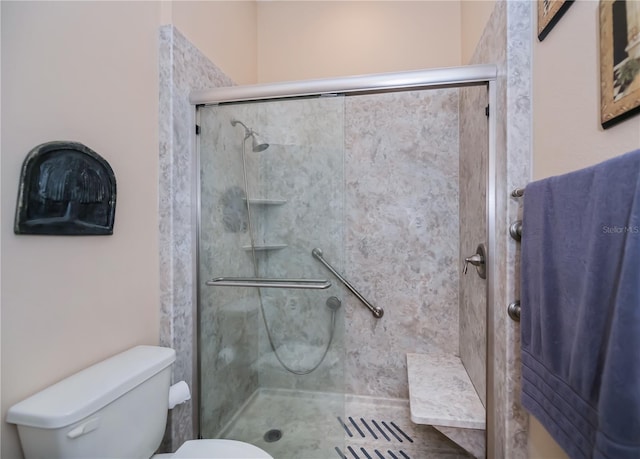 1062 Eagles Flight Way, North Port, FL 34287 - bathroom featuring toilet and a tile shower