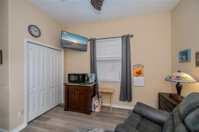 1062 Eagles Flight Way, North Port, FL 34287 - office with light wood-style floors and baseboards
