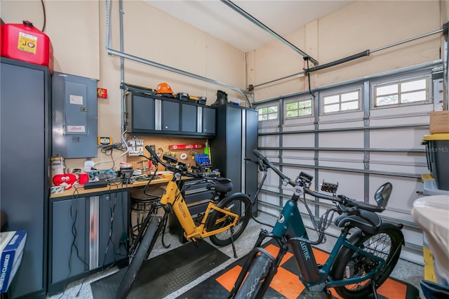 1062 Eagles Flight Way, North Port, FL 34287 - garage with electric panel