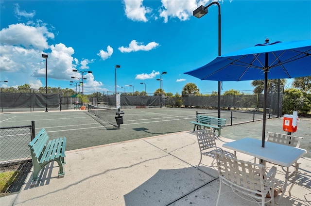 1062 Eagles Flight Way, North Port, FL 34287 - view of community featuring a tennis court