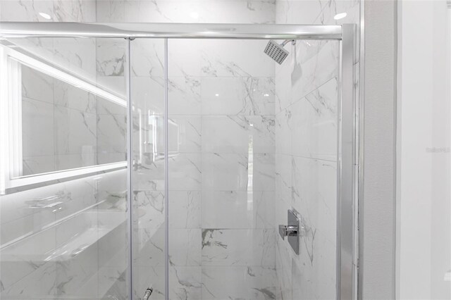 14174 Packard Ave, Port Charlotte, FL 33953 - bathroom with a marble finish shower