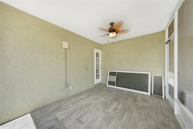 3171 Highlands Rd, Punta Gorda, FL 33983 - unfurnished sunroom with ceiling fan