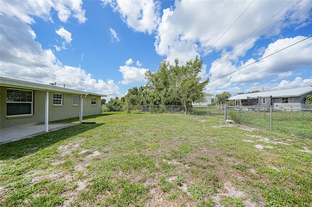 3171 Highlands Rd, Punta Gorda, FL 33983 - fenced backyard featuring a patio