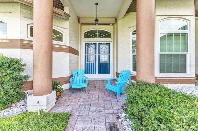 1499 Nuremberg Blvd, Punta Gorda, FL 33983 - property entrance with stucco siding