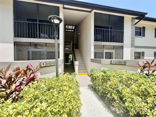 1515 Forrest Nelson Blvd Unit D102, Port Charlotte, FL 33952 - view of building exterior with stairs