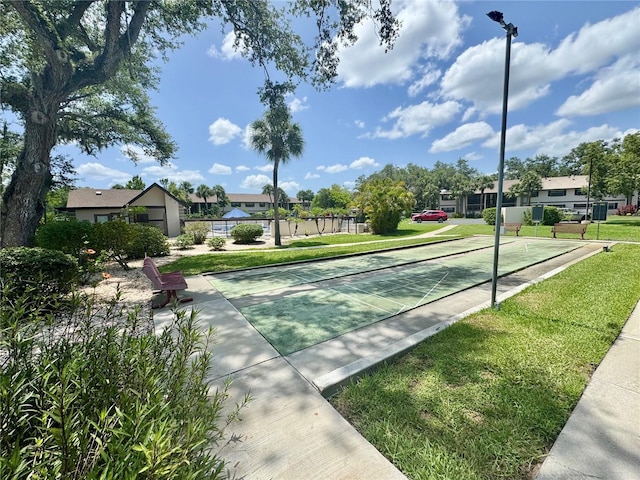 1515 Forrest Nelson Blvd Unit D102, Port Charlotte, FL 33952 - view of home's community featuring shuffleboard
