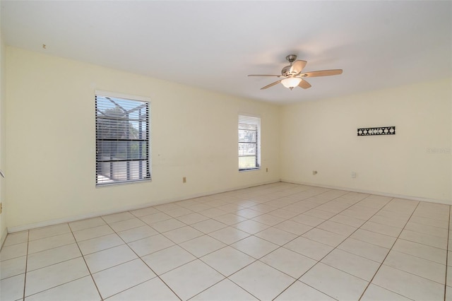1472 Oriel Ct, Punta Gorda, FL 33983 - unfurnished room featuring ceiling fan and light tile patterned floors