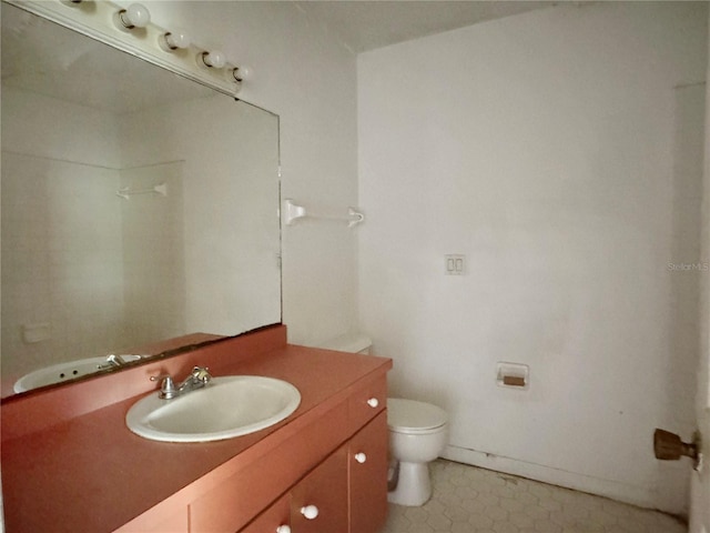 1611 Robbins Rd, Nokomis, FL 34275 - bathroom with toilet and vanity