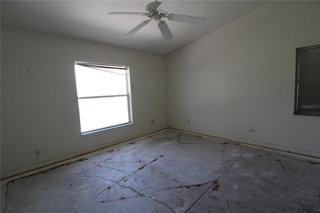 3803 Albacete Cir Unit 64, Punta Gorda, FL 33950 - spare room with a ceiling fan