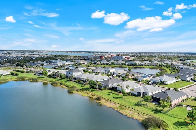 43249 Treadway Dr, Punta Gorda, FL 33982 - aerial perspective of suburban area featuring a large body of water