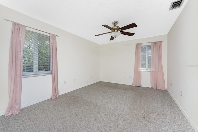 22481 Westchester Blvd Unit B47, Punta Gorda, FL 33980 - carpeted empty room featuring ceiling fan and baseboards