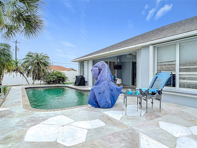 1007 Comstock St, Port Charlotte, FL 33952 - view of pool with a patio