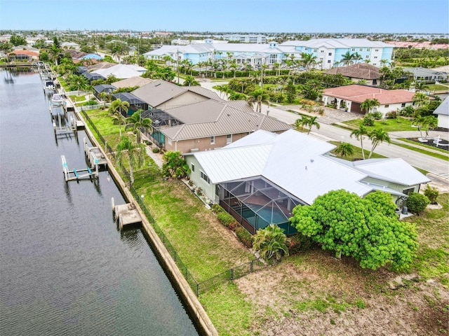 2160 Aqui Esta Dr, Punta Gorda, FL 33950 - aerial view of residential area with a nearby body of water