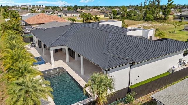 1108 SW 24th St, Cape Coral, FL 33991 - aerial perspective of suburban area